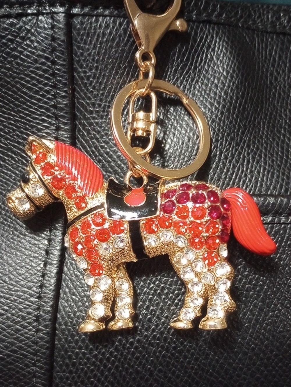 Horse Charm Keychain